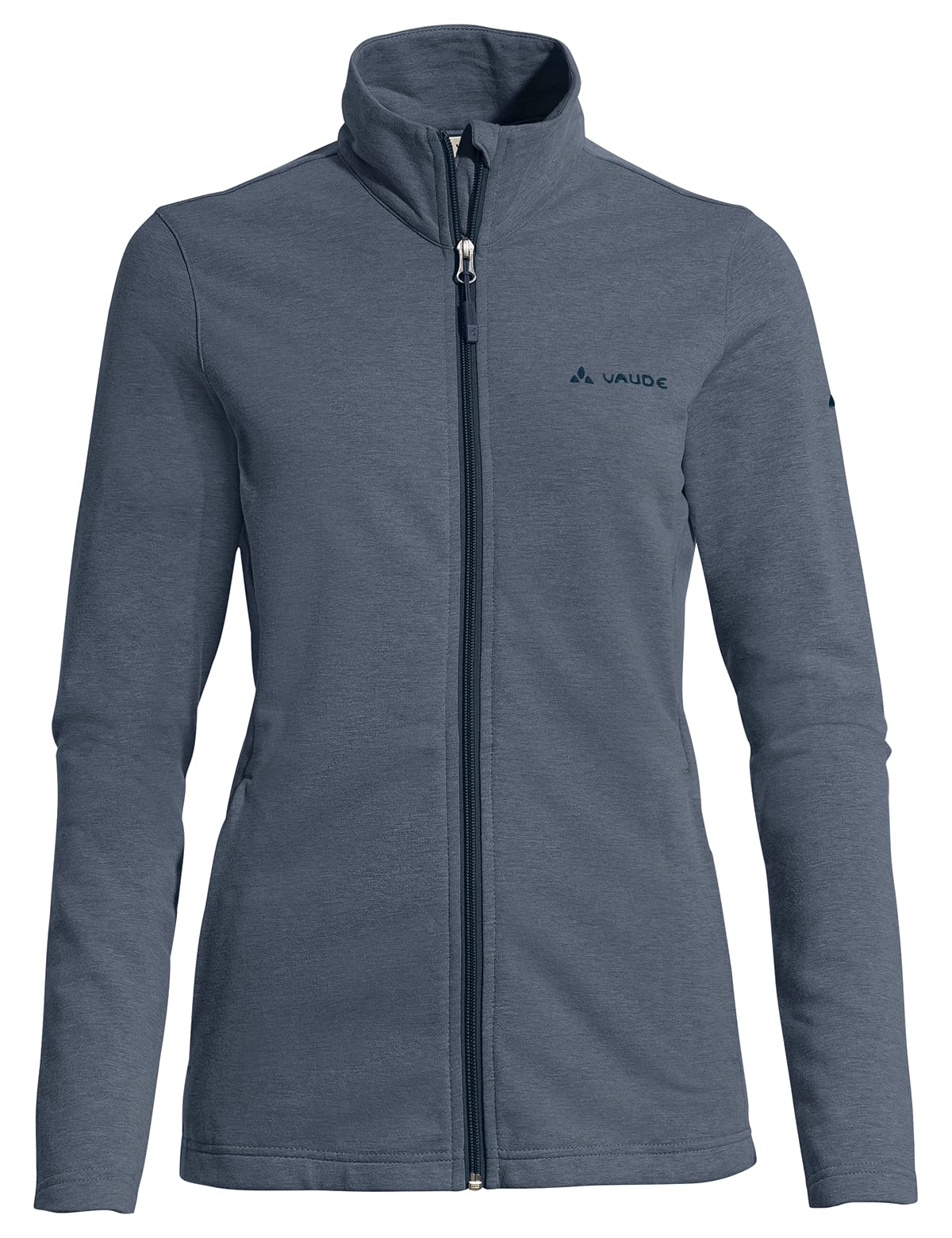 vaude-women-s-valua-fleece-jacket-giacca-in-pile-da-donna-softshell-cotone-biolo image 2