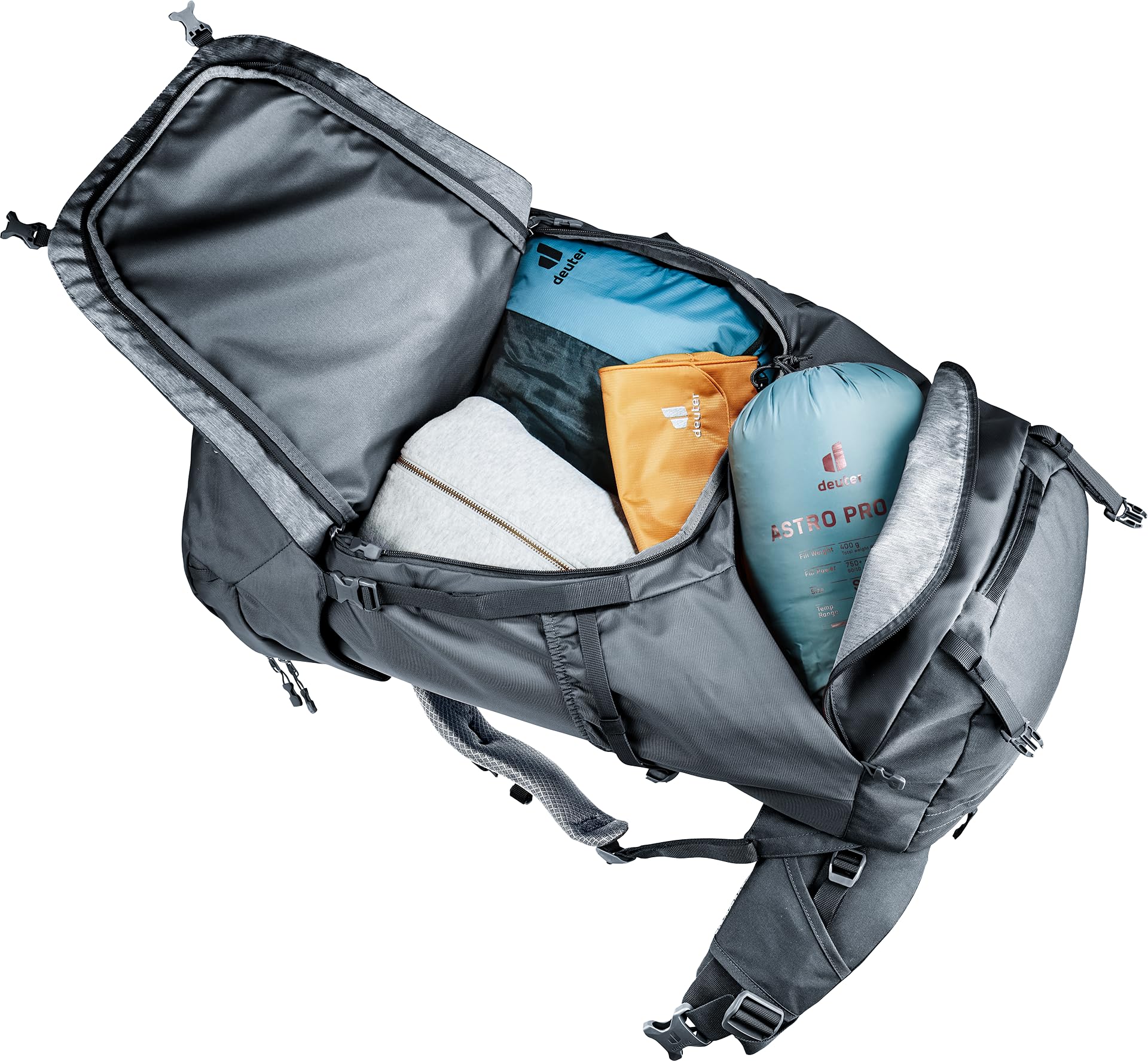 deuter-voyager-60-10-sl-zaino-da-viaggio-con-zainetto-rimovibile-donna image 5