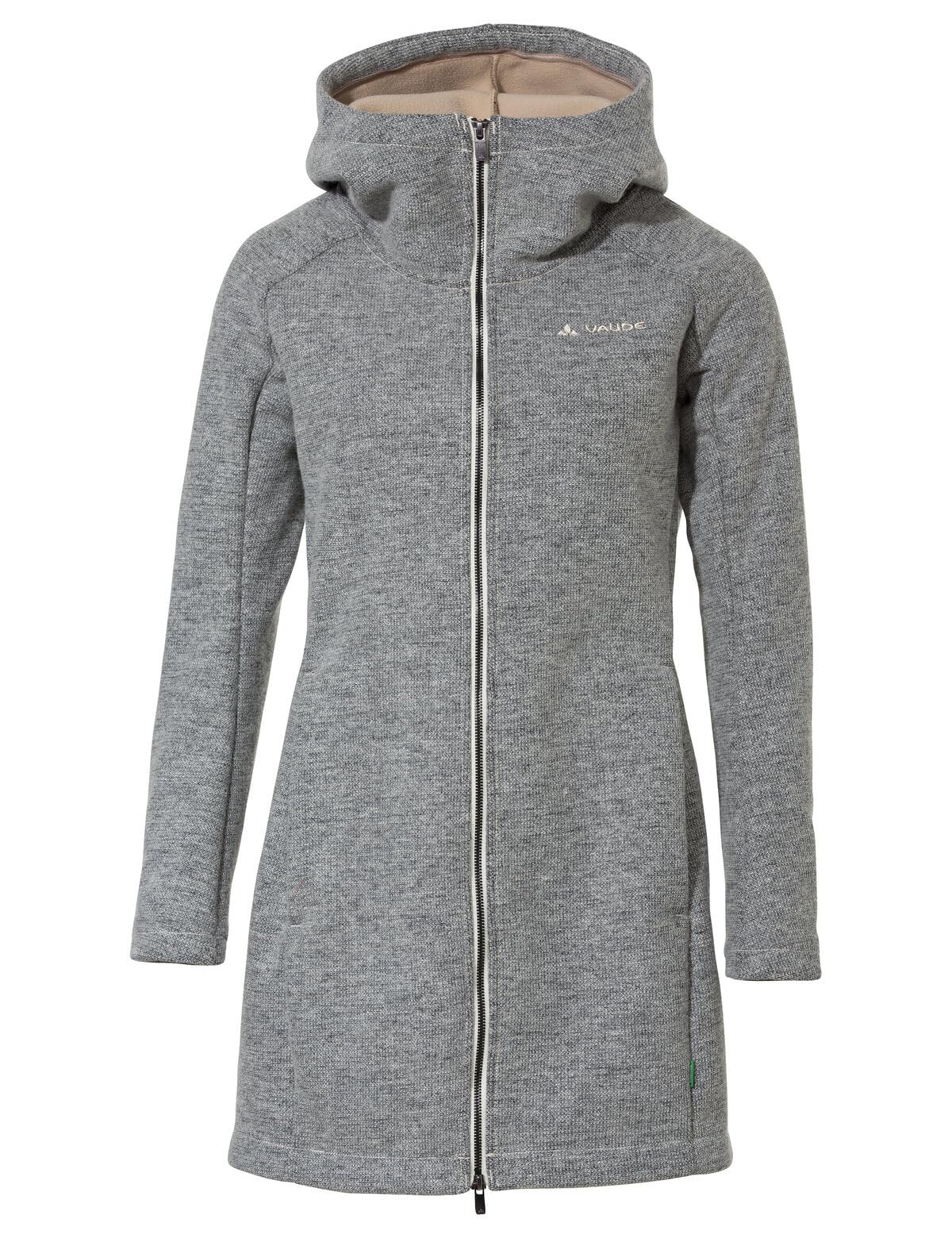 vaude-tinshan-coat-iii-giacca-donna-cappotto-misto-lana-con-cappuccio image 8