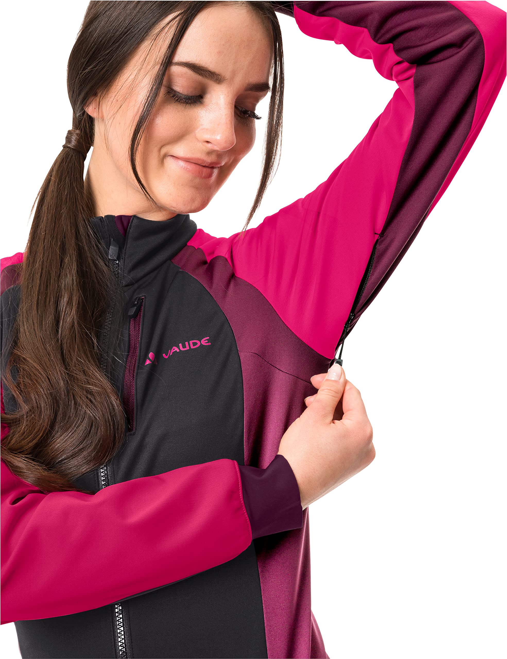 vaude-giacca-posta-softshell-da-donna-3-strati-antivento-per-ciclismo image 5