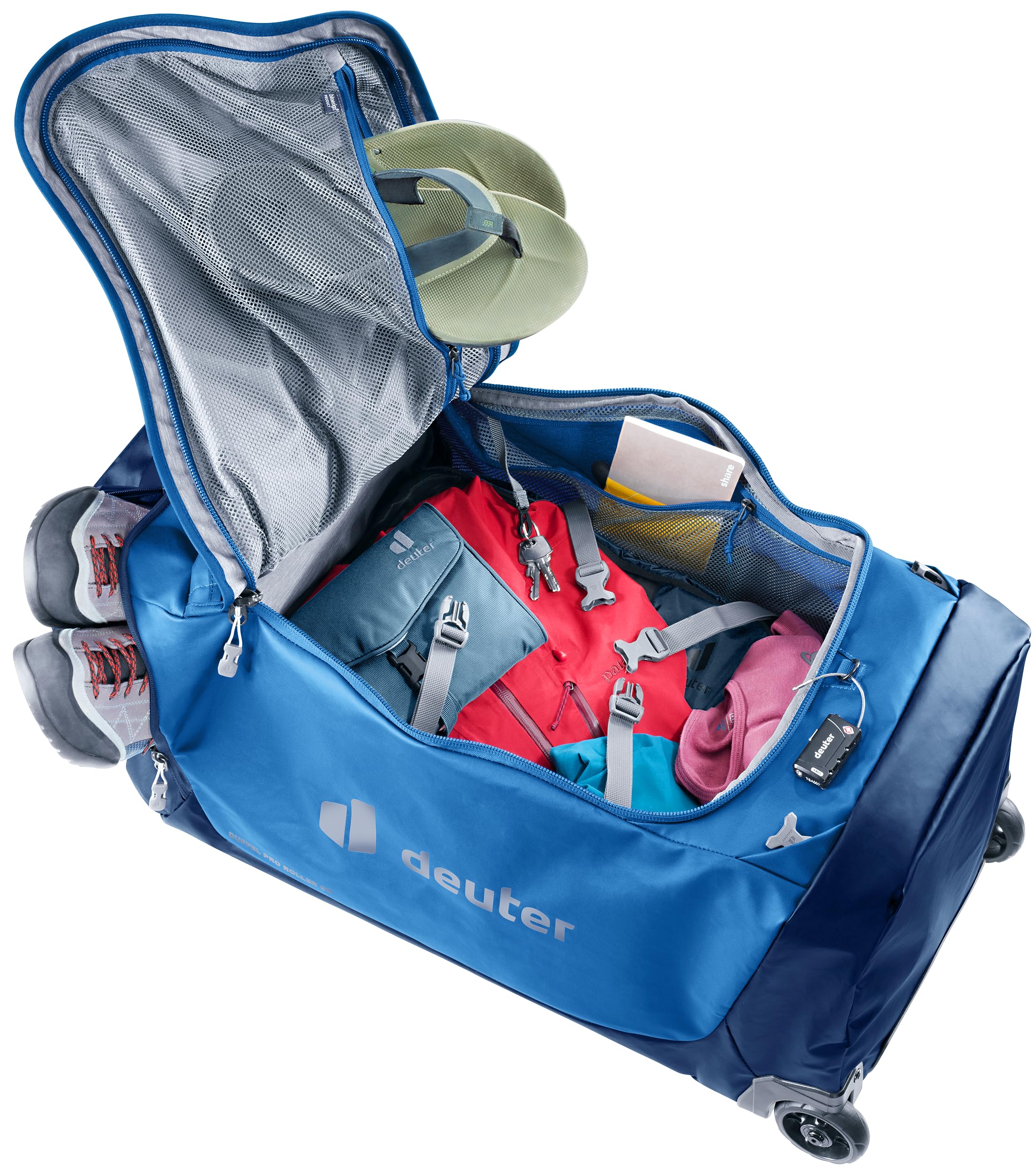 deuter-duffel-pro-roller-90-borsa-da-viaggio-pieghevole-con-ruote image 6