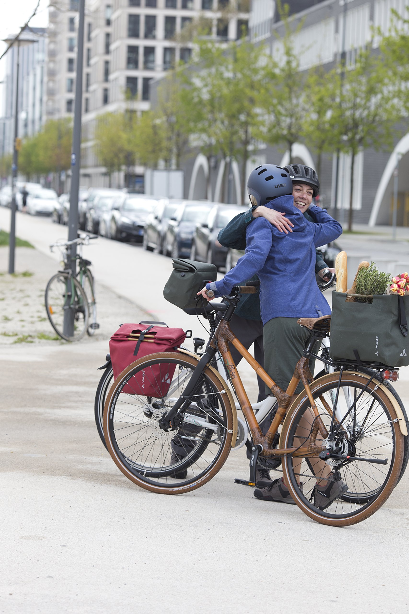 vaude-comyou-shopper-borsa-per-bici-con-manici-in-bamb-impermeabile image 5