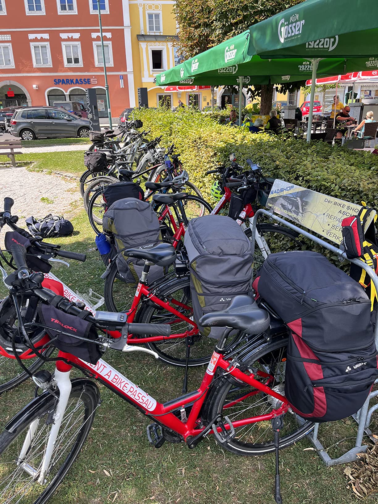 Perfetta per il tour in bici
