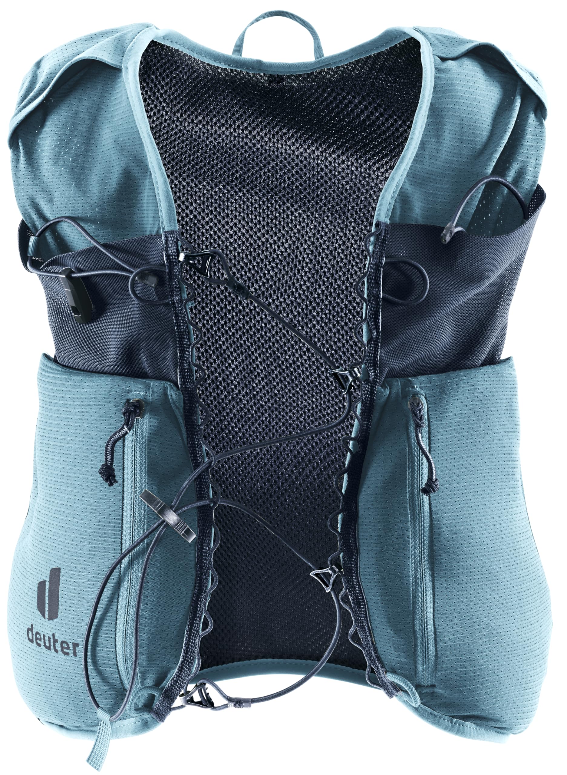 deuter-traick-5-gilet-trail-running-con-2-borracce-streamer-500ml image 2