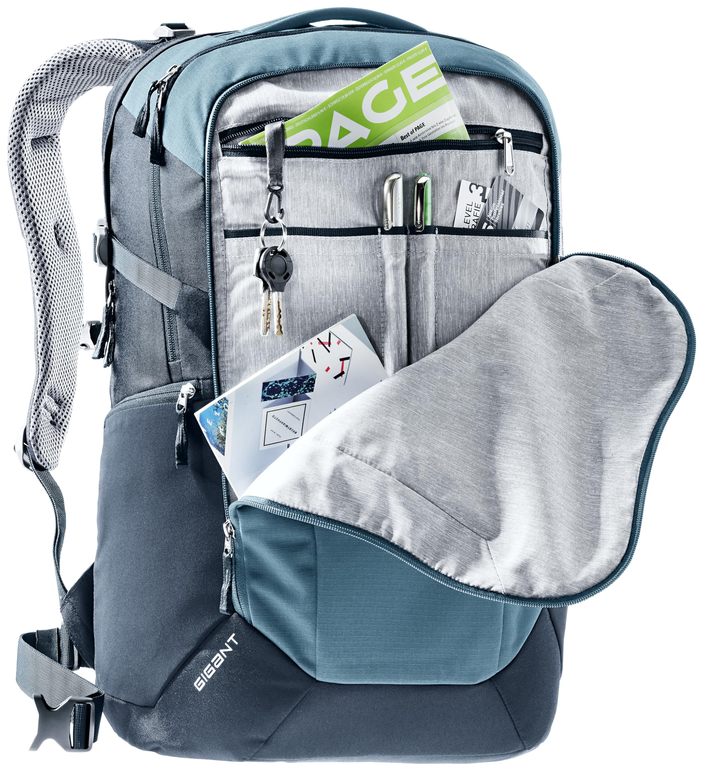 deuter-gigant-zainetto-urban-30l-con-scomparto-laptop-17-airstripes image 5
