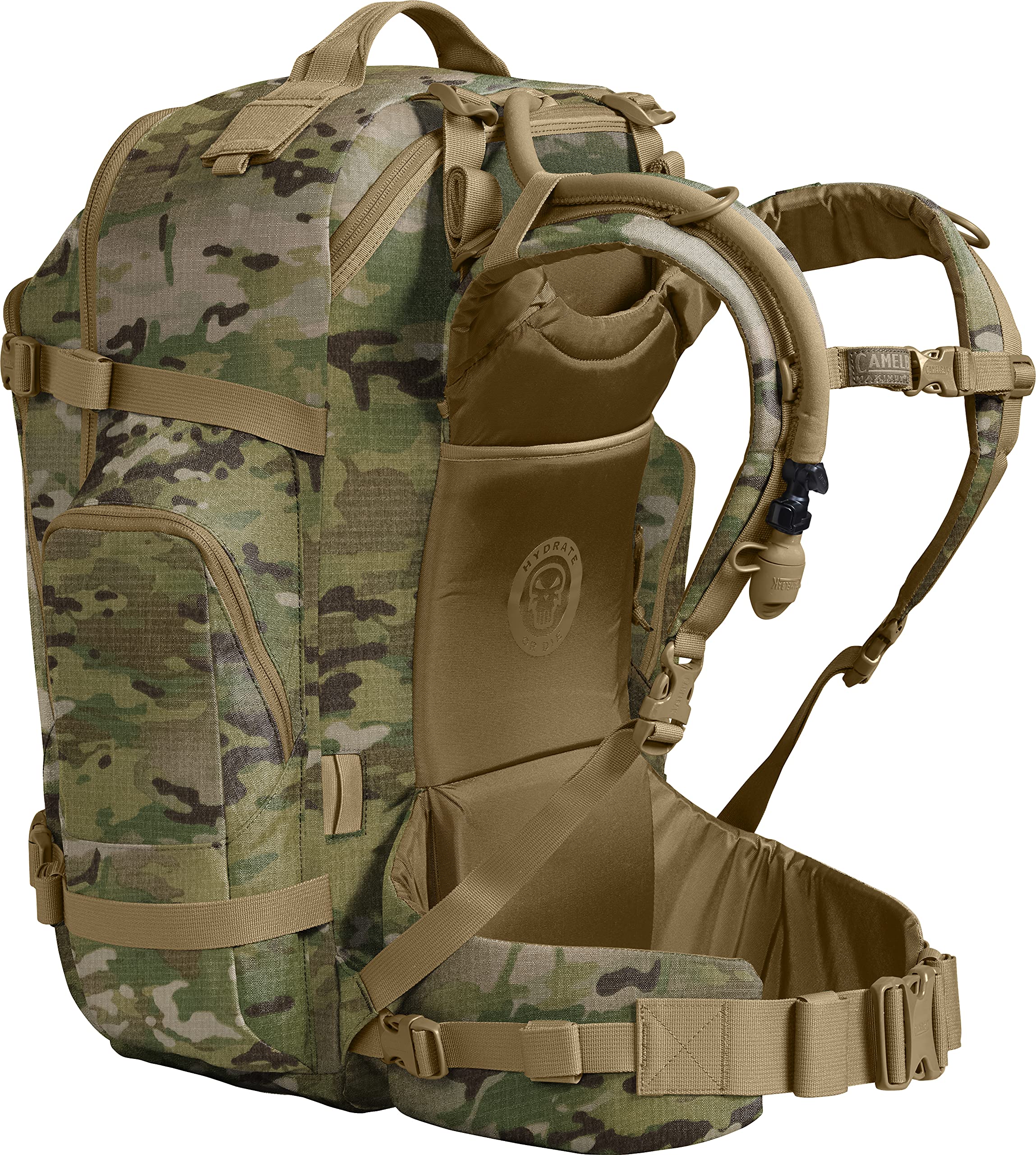 camelbak-bfm-zaino-tactical-50l-con-serbatoio-crux-3l-regolabile image 2