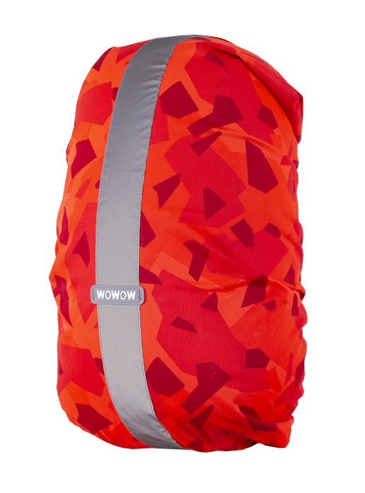 wowow-coprizaino-rysy-rosso-fluorescente-per-zaini-20-25l-riflettente-e-regolabi image 1