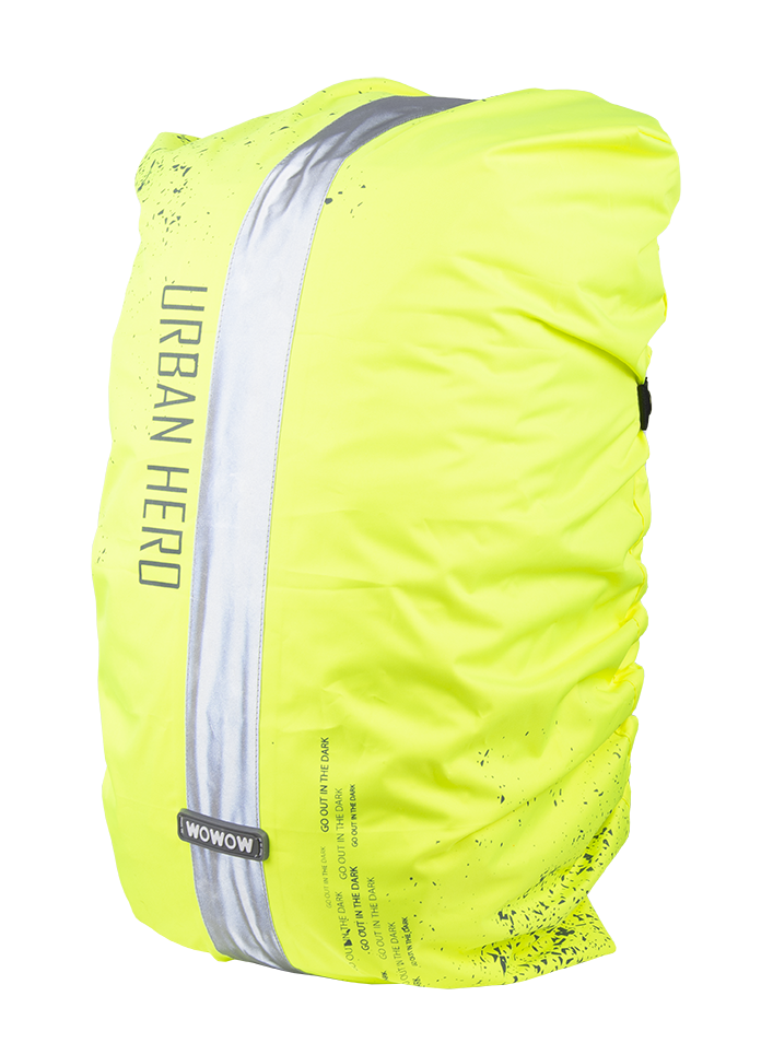 wowow-bag-cover-urban-hero-yellow-coprizaino-fluorescente-per-zaino-30-35l image 1