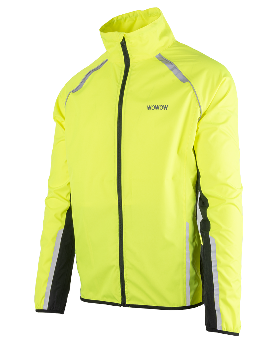 wowow-ben-nevis-jacket-yellow-giacca-antipioggia-fluorescente-riflettente-per-ci image 1