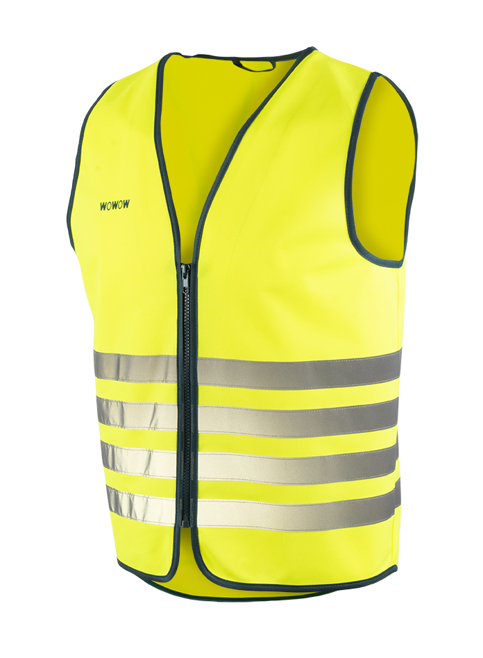 wowow-big-fun-giacca-gialla-fluo-e-riflettente image 1