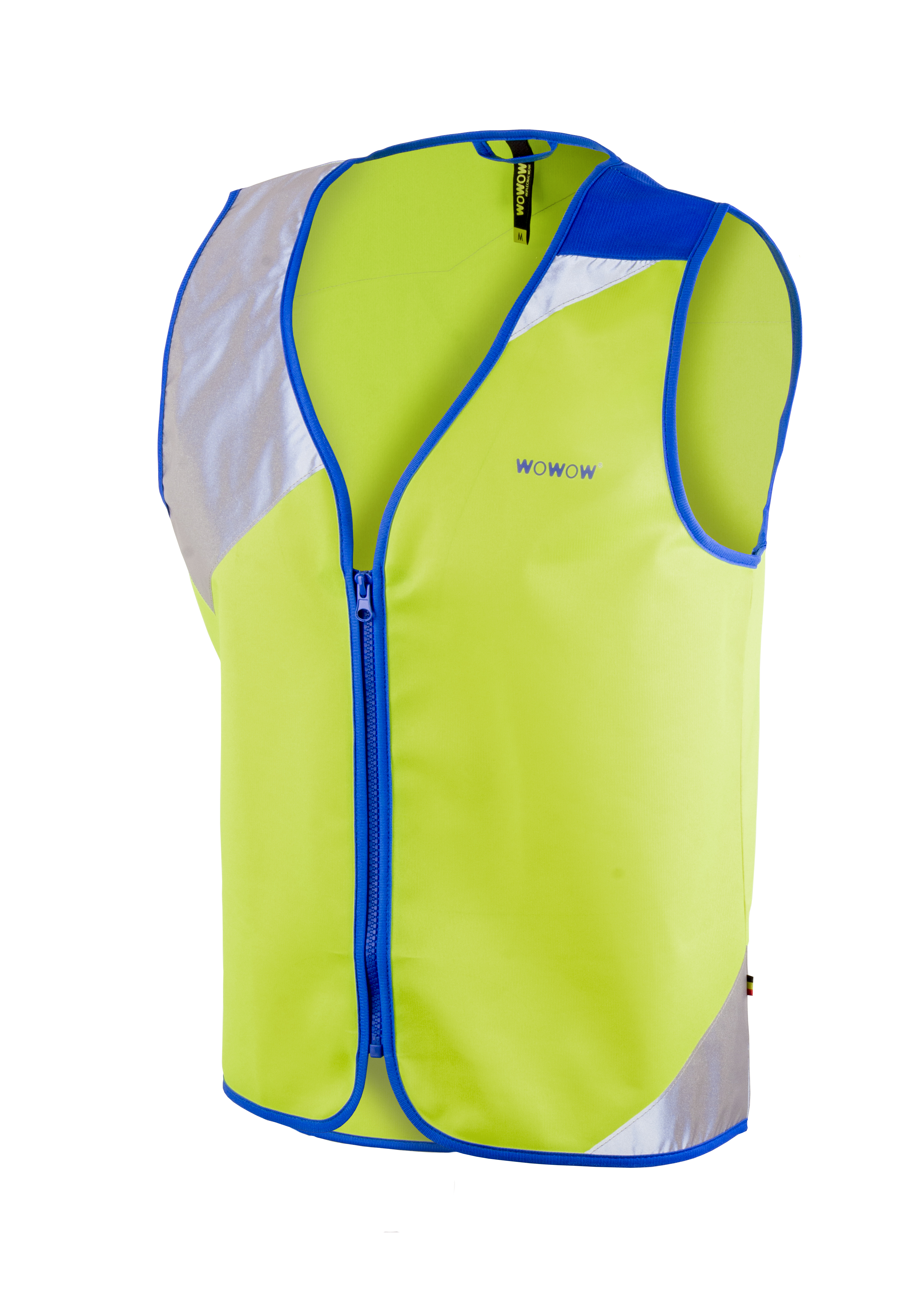 giacca-urbana-wowow-breezie-jacket-gialla-fluorescente-riflettente image 1