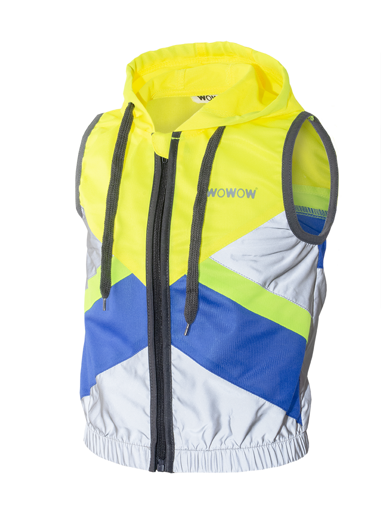 wowow-cape-town-hoodie-giacca-con-cappuccio-fluorescente-e-riflettente-per-bambi image 1