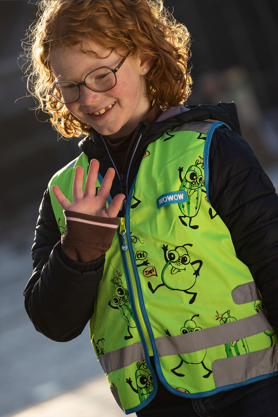 wowow-comic-veggie-jacket-giacca-fluorescente-e-riflettente-per-bambini image 6
