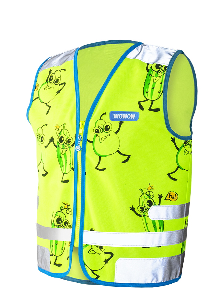 wowow-comic-veggie-jacket-giacca-fluorescente-e-riflettente-per-bambini image 4