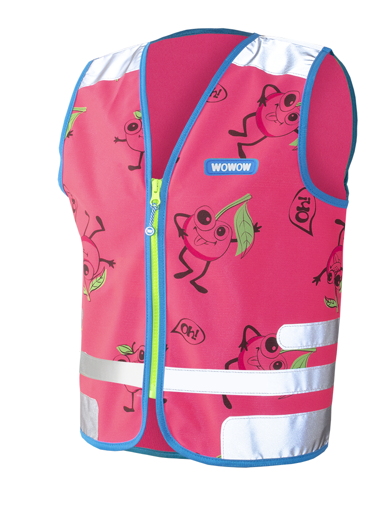 wowow-comic-veggie-jacket-giacca-fluorescente-e-riflettente-per-bambini image 2