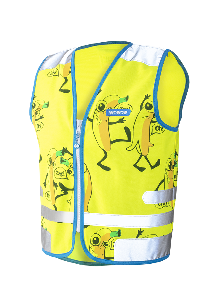 wowow-comic-veggie-jacket-giacca-fluorescente-e-riflettente-per-bambini image 1