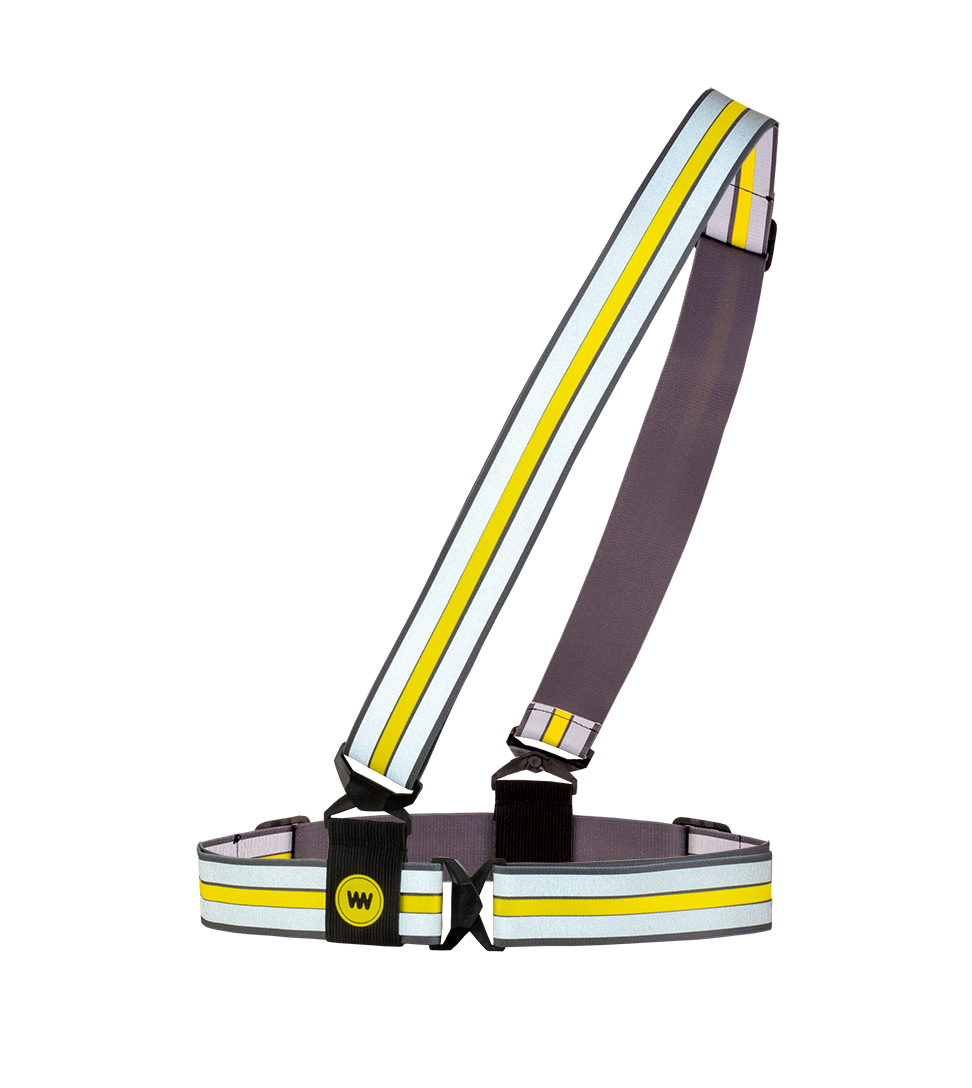 wowow-cross-wrap-cintura-riflettente-regolabile-con-tracolla-staccabile image 1