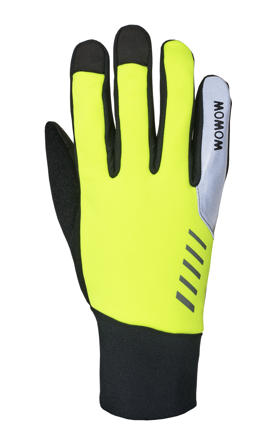 wowow-daylight-glove-guanto-invernale-fluorescente-riflettente-per-ciclismo-e-pe image 1