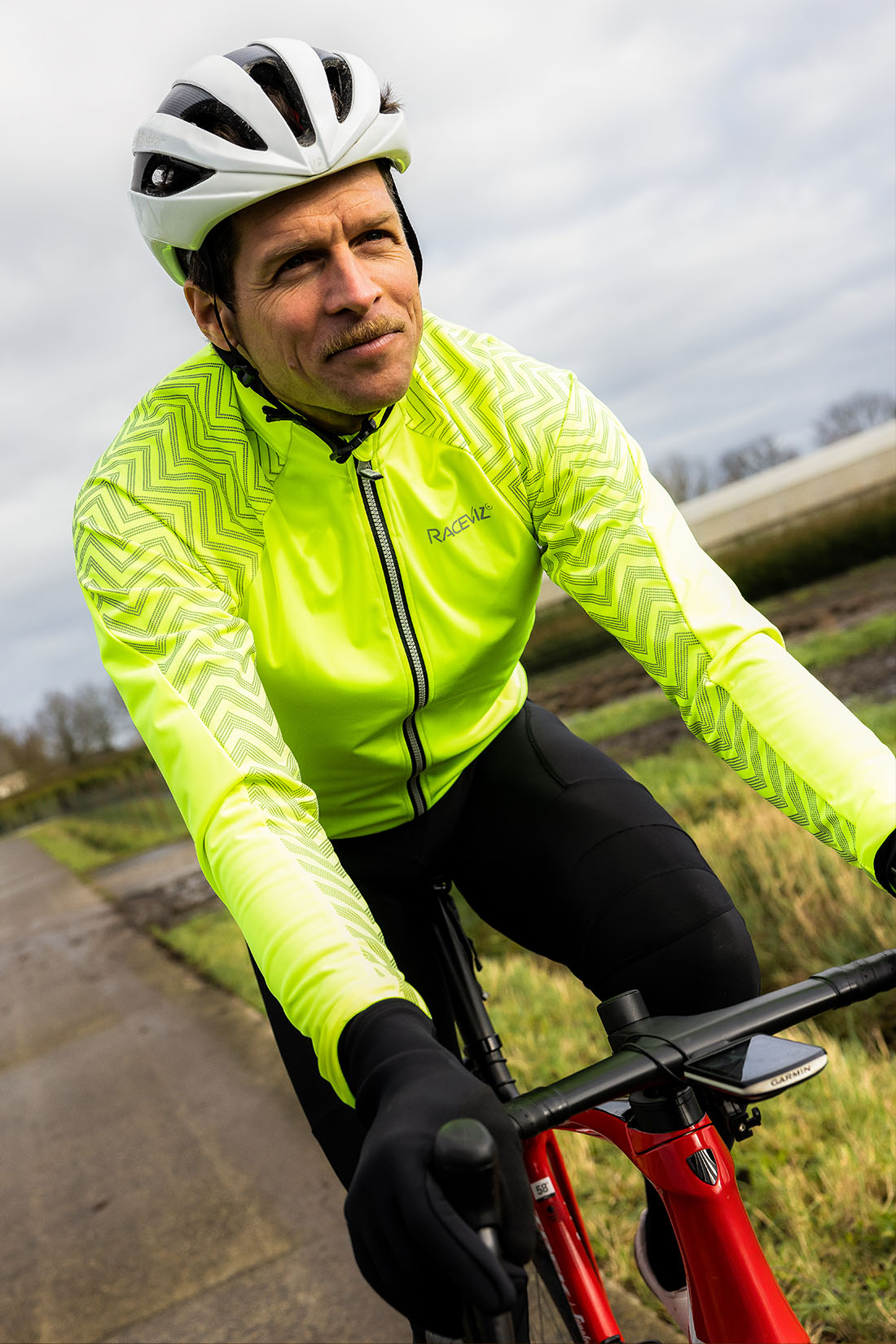 wowow-galibier-jacket-giacca-softshell-3-strati-fluorescente-gialla image 3