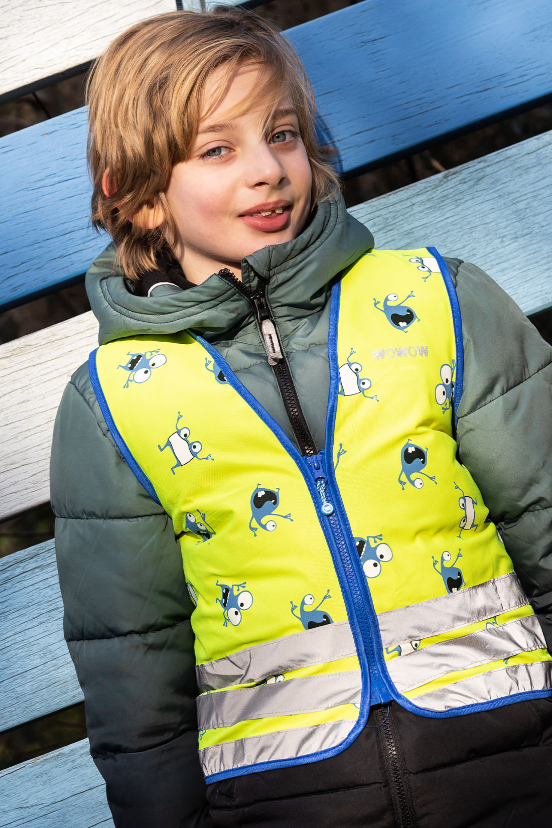 wowow-goyo-jacket-giacca-fluorescente-e-riflettente-per-bambina image 5