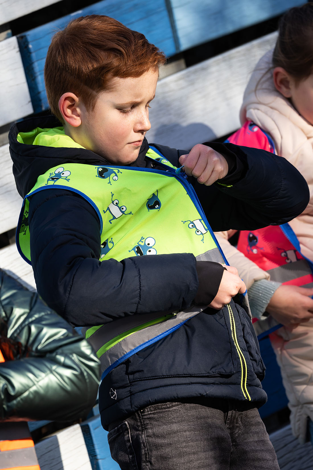 wowow-goyo-jacket-giacca-fluorescente-e-riflettente-per-bambina image 7