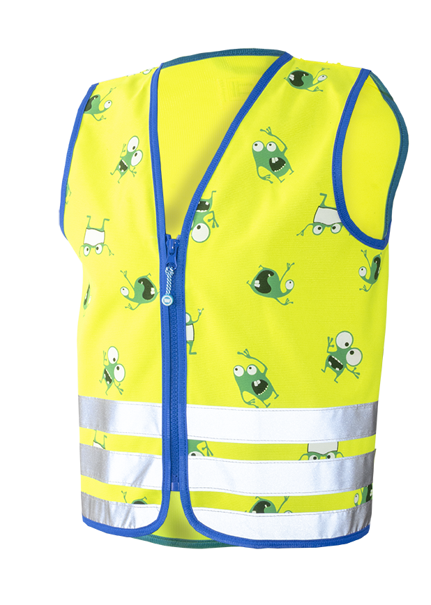 wowow-goyo-jacket-giacca-fluorescente-e-riflettente-per-bambina image 1
