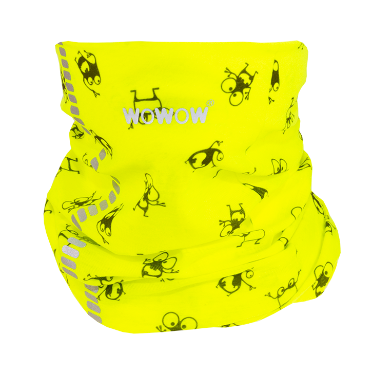 wowow-goyo-scaldacollo-giallo-fluo-riflettente-per-bambini image 1