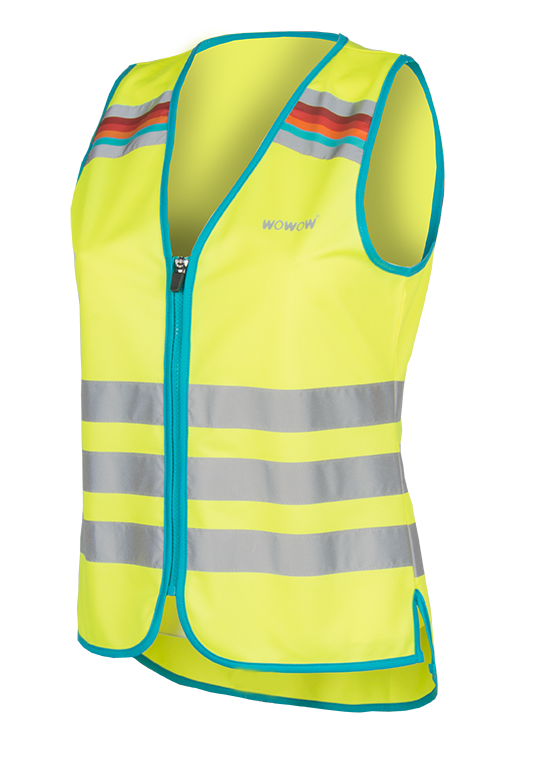 wowow-lucy-giacca-ciclismo-urbano-fluorescente-e-riflettente-donna image 1