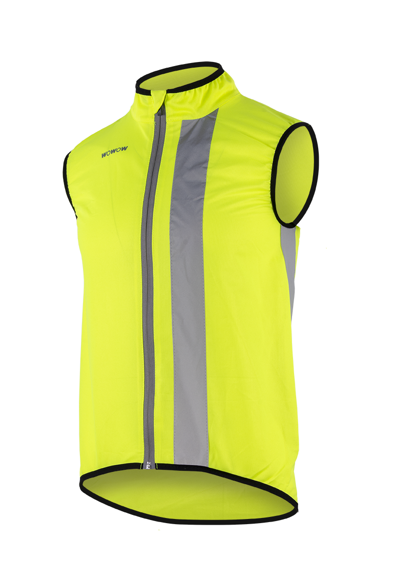 wowow-maverick-jacket-yellow-giacca-fluorescente-riflettente-stretch-per-city-bi image 1