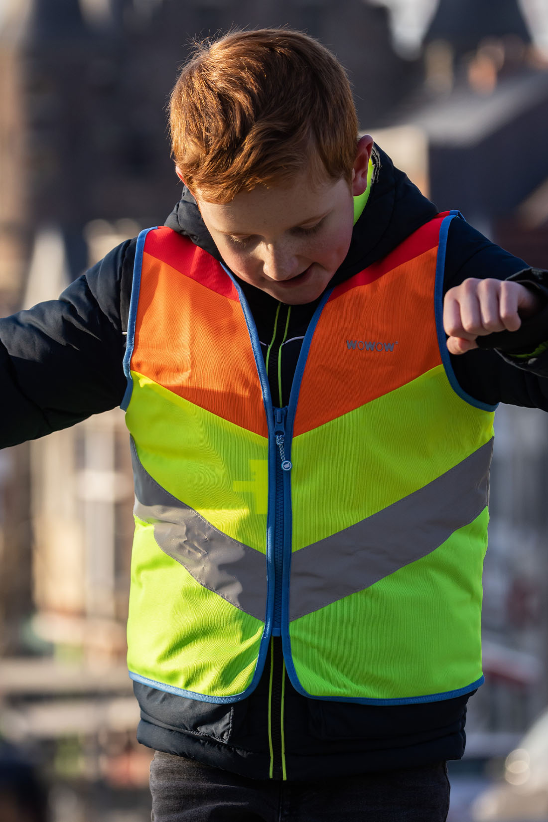 wowow-rainbow-jacket-giacca-riflettente-per-bambini-multicolore-con-etichetta-pe image 3