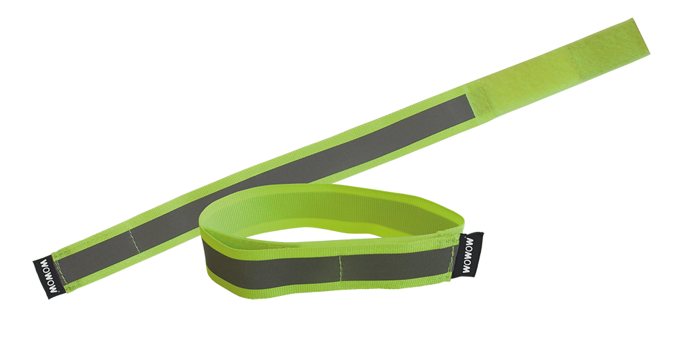 wowow-fascia-riflettente-2-pezzi-bracciale-o-cavigliera-3m-con-chiusura-regolabi image 1