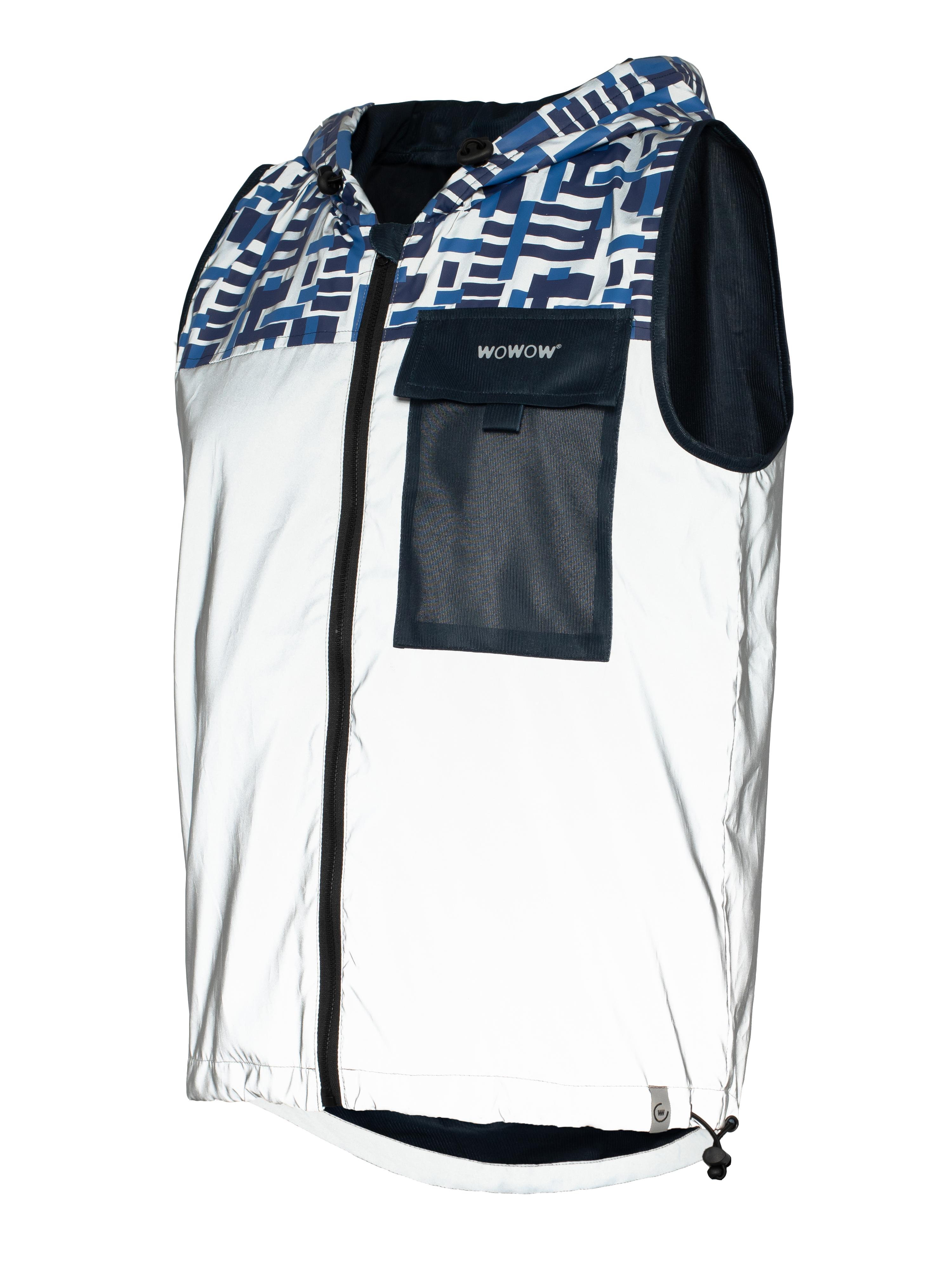 giacca-riflettente-wowow-towson-total-reflect-con-cappuccio-per-uomo-donna-e-bam image 1