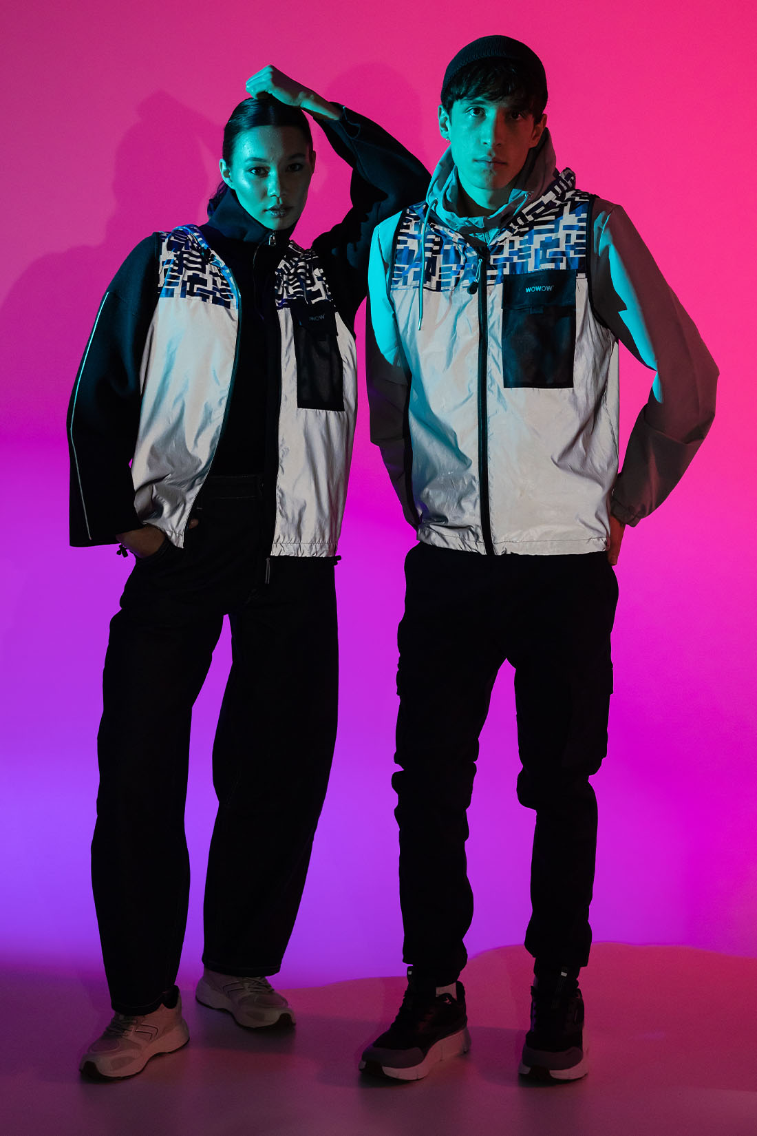 giacca-riflettente-wowow-towson-total-reflect-con-cappuccio-per-uomo-donna-e-bam image 3