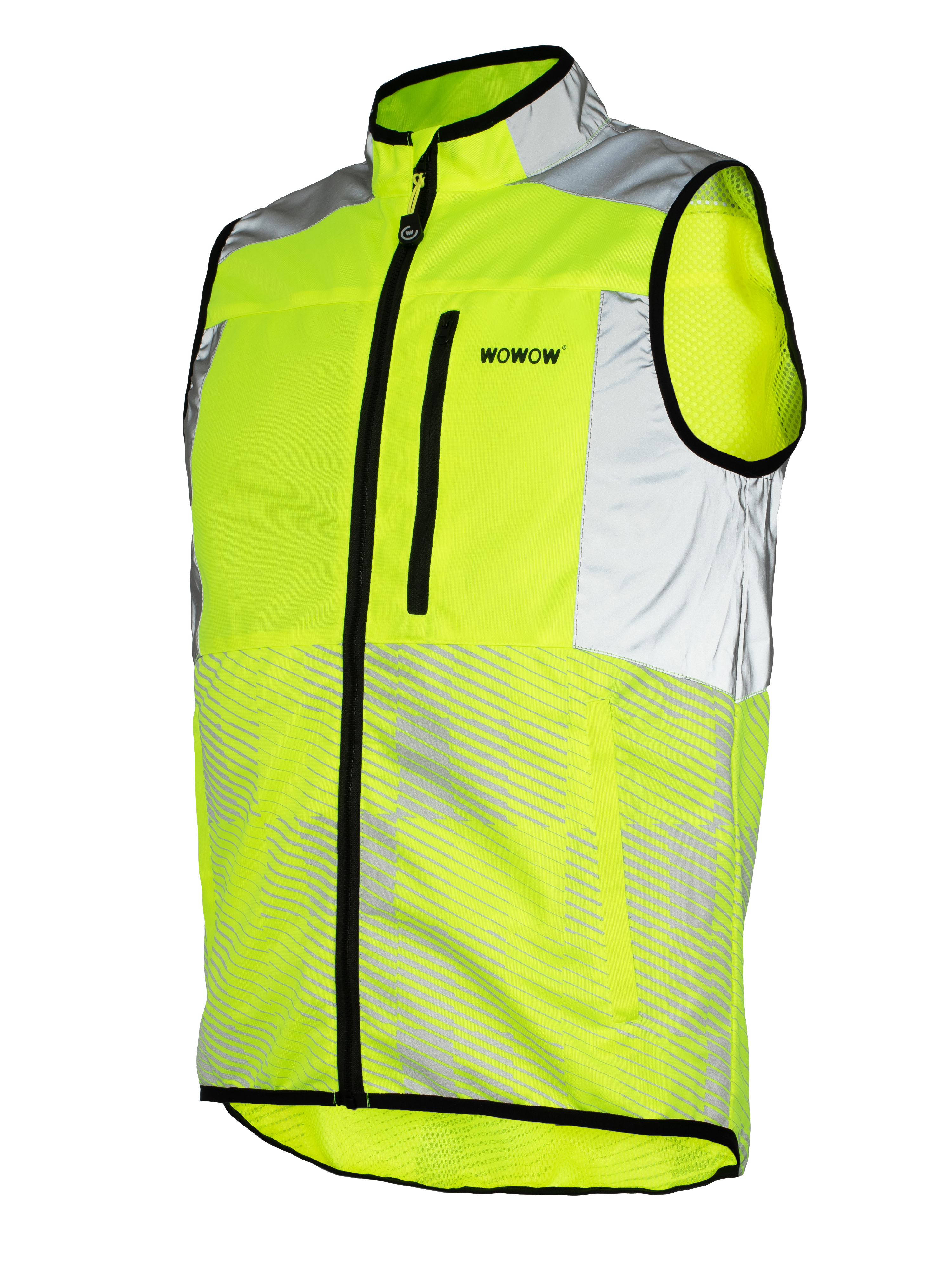 giacca-corri-wowow-tracker-gialla-fluorescente-e-traspirante-per-running image 1
