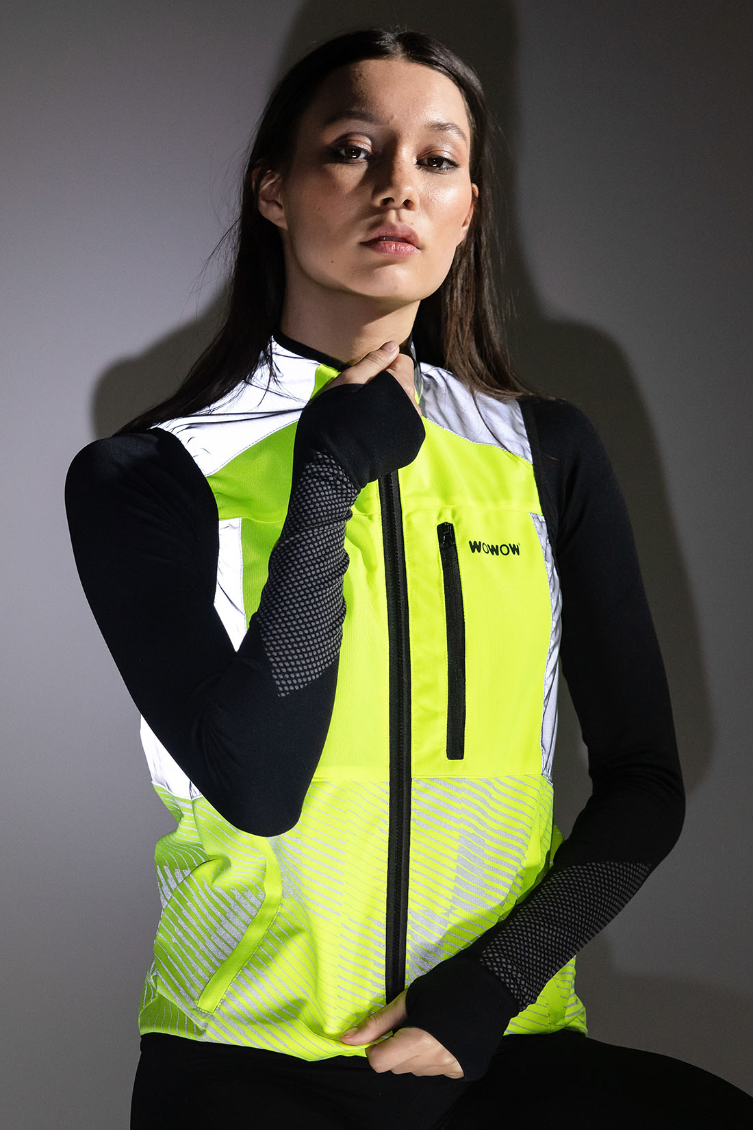 giacca-corri-wowow-tracker-gialla-fluorescente-e-traspirante-per-running image 3