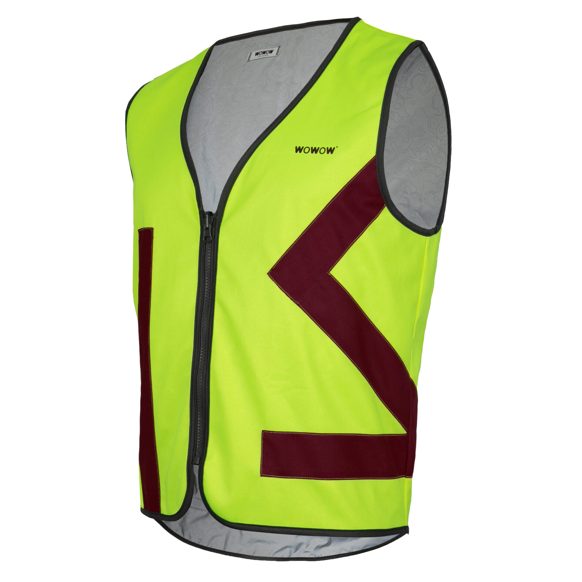 wowow-urban-citizen-reversible-jacket-giacca-reversibile-riflettente-gialla image 1