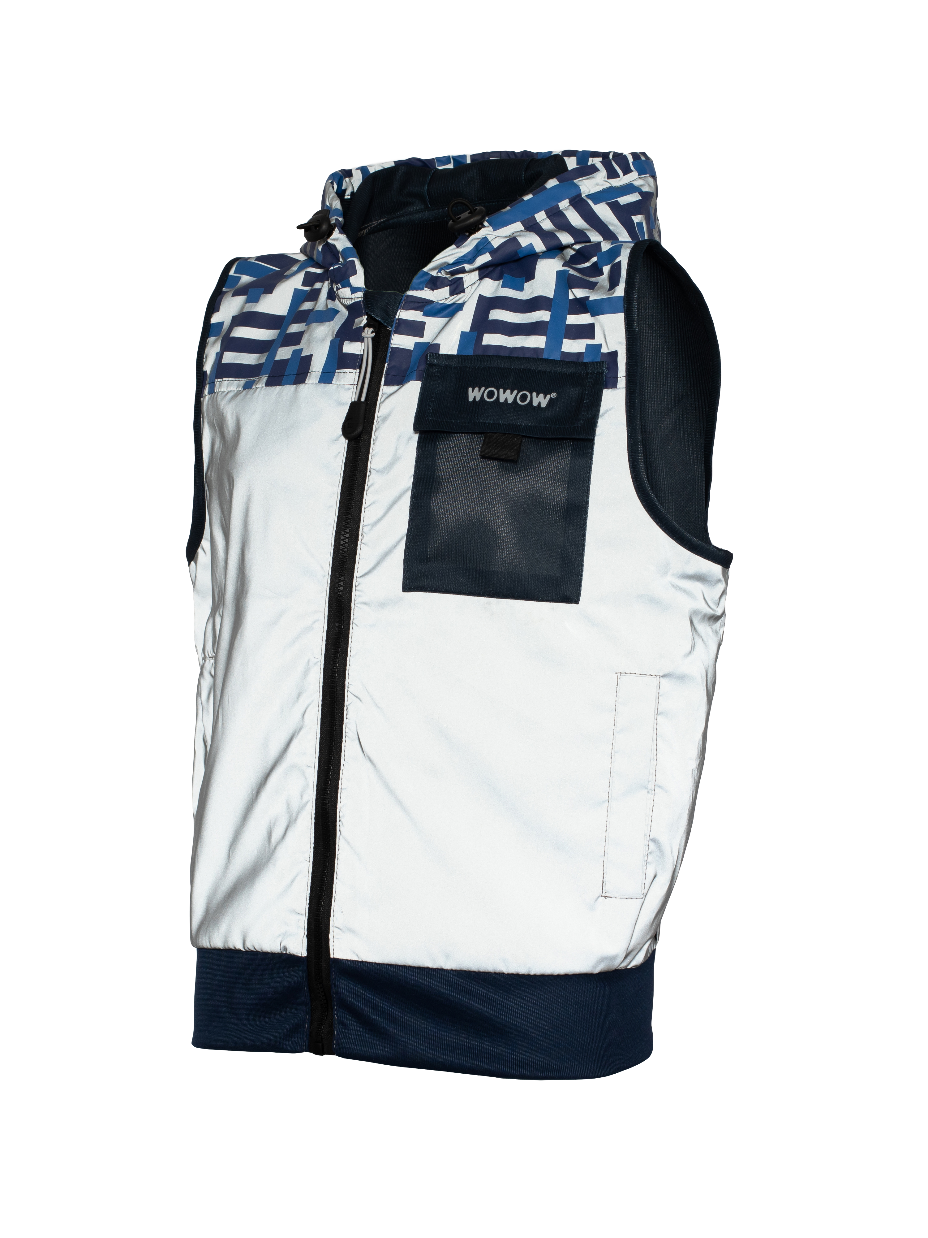 wowow-yoho-giacca-blu-full-reflective-bambino image 1